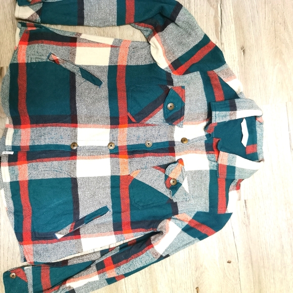 New, no tags, Woolrich plaid jacket, xs - Picture 1 of 12